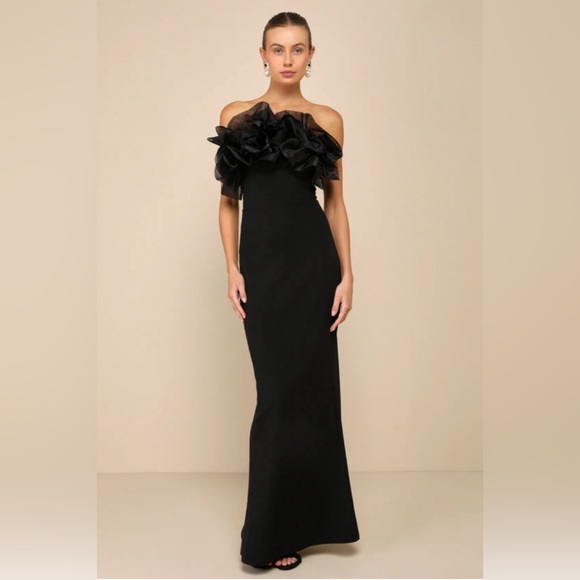 Lulus Dresses & Skirts - lulus black formal dress